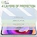 IQShield Screen Protector Compatible with OnePlus 6T (2-Pack)(Case Friendly) Anti-Bubble Clear TPU Film