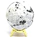 Healing Crystals India 40-50mm Natural Gemstone Sphere Ball Aura Balancing Metaphysical Ball (Rainbow Moonstone)