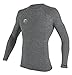 O'Neill Wetsuits Basic Skins Long Sleeve Crew Rash Guard Shirt