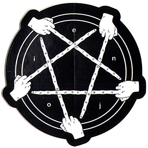 Enjoi Satan-ish Skateboard Sticker - 9cm Wide Approx. Evil D