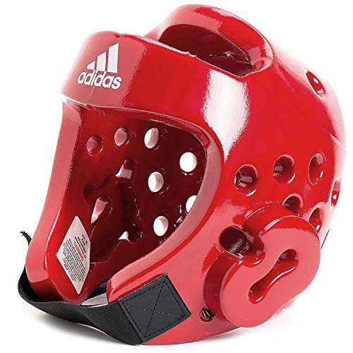 ADIDAS COMPLETE TAEKWONDO SPARRING GEAR SET WITH SHIN INSTEP RED
