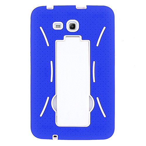 Samsung Tab 3 Lite Case by KIQ (TM) Drop Protection Hybrid Case Full Body Silicone Plastic Cover for Samsung Galaxy Tab 3 7