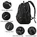 Large Bookbag,17Inch Laptop Backpack with Anti Theft Pocket for Men & Women,TSA Friendly Travel Laptop Backpack with Luggage Sleeve,Water Resistant College School Backpacks for Teen Boys & Girls,Black