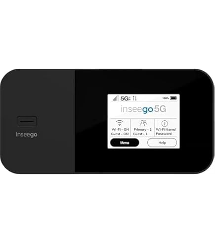 Inseego 5G MiFi M2000 モバイルホットスポット Inseego 5G MiFi M2000 - Portable Wireless Internet Hotspot