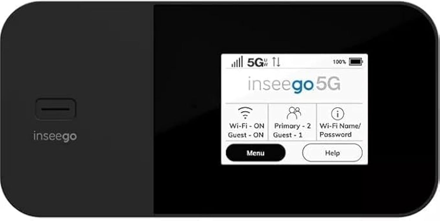 Photo 1 of Inseeg MiFi X Pro M3000 5G and 4G LTE Hotspot | Carrier Unlocked | All Day Battery Life | WiFi 6 Technology