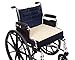 Essential Medical Supply Fleece Covered Wheelchair Cushion, 16 Inches X 16 Inches X 3 Inches