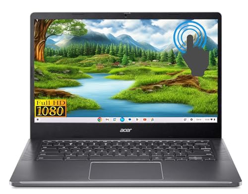 acer Touch Chromebook Plus 14 in Steel Grey with