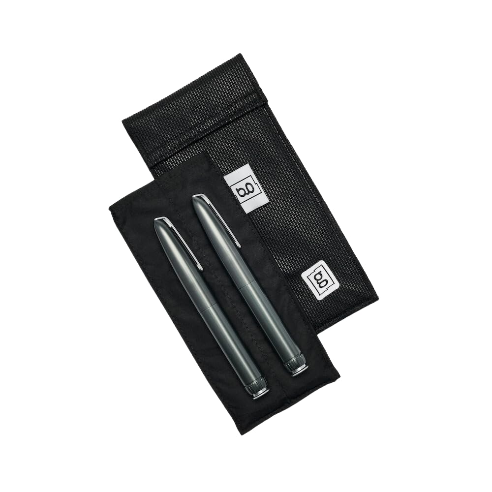 Glucology™ Insulin Cooling Wallet Pouch | No Ice Pack or Batteries Needed | New Innovative Technology | Perfect for Travel | Duo Pen Pouch, Black