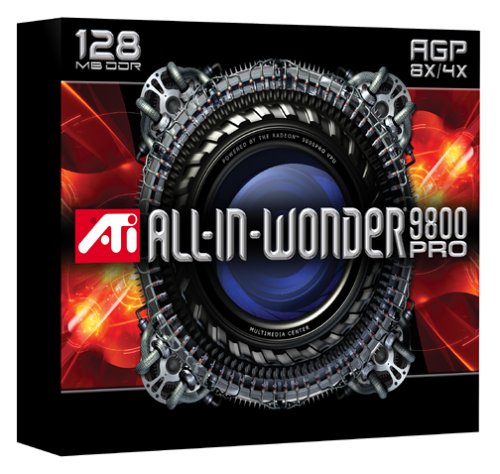 ATI All-In-Wonder 9800 Pro 128 MB 8X AGP Graphics Card