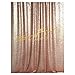 ShinyBeauty 3FTX7FT-Sequin Backdrop-Curtain-Blush, 36X84-Inches Sequin Photography Curtain,Ready to Ship. (Blush)