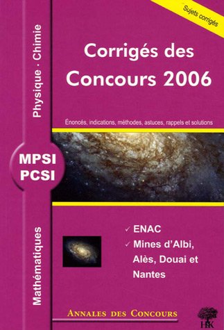 Mathématiques, physique et chimie, MPSI, PCSI