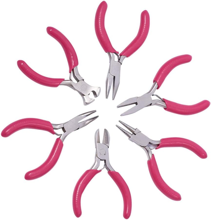 3 Pieces Mini Jewelry Making Pliers Bead Tools Set
