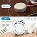 Retro Alarm Clock Stand Mount Holder Protective Case Compatible with 3rd Generation, A Space-Saving Solution and Decoration for Your Smart Home Speakers, Built-in Cable Management