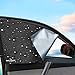 Big Ant Car Window Sun Shade Double Thickness Rear Side Window Auto Windshield Sunshades Universal Fit for rv Truck UV Protection-Sun Glare and UV Rays Protector for Baby Child and Pet 4PCS