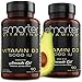 SmarterVitamins VITAMIN D3 5000 IU in USDA Certified Organic Avocado Oil, 90 Mini Softgels, Non-GMO, Soy Free, Gluten Free, Supports Healthy Bones and Immune Function