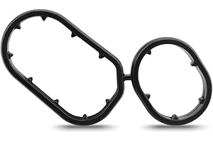 Engine Oil Filter Housing Gasket Fit for Kia Cadenza Sedona Sorento 3.3L /Telluride 3.8L - Lambda 2 Engines, Fit for Hyundai 