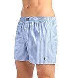 Polo Ralph Lauren Connoisseur 100% Cotton Woven Boxer (R169) M/Manhattan Stripe