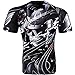 Venum Samurai Skull Short Sleeve MMA Rashguard - Black