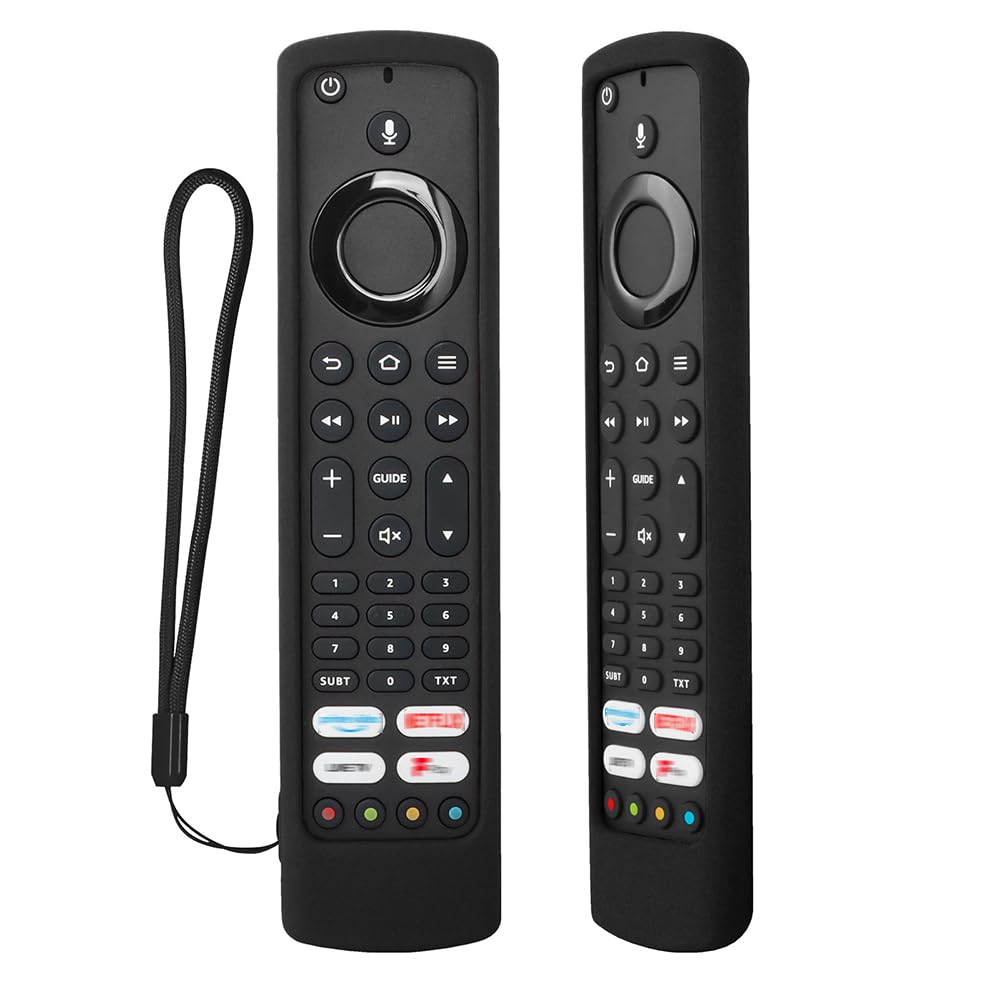 Universal Remote Control Cover for TOSHIBA CT-8565 Remote/JVC RM-C3253 Remote/Xiaomi Fire Smart TV F2 / TCL YKF494-B204, Anti Slip Silicone Toshiba Remote Cover