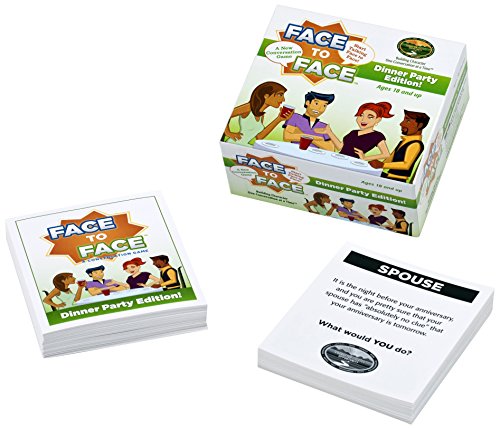 Face to Face Dinner Party Edition Card Game