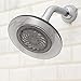 Speakman S-4002 Reaction Single-Function Showerhead for Stylish Bathroom Décor, 2.5 GPM, Clear Smokey Gray