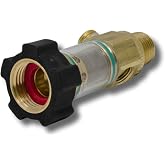 General Pump 100651 DuraView Inlet Filter Integrated Garden Hose Nut, 8.0 GPM, 150 Maximum psi