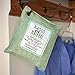 MOSO NATURAL Air Purifying Bag. Bamboo Charcoal Air Freshener, Deodorizer, Odor Eliminator, Odor Absorber for Cars and Closets. 200g Green Color