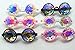 Amazon Prime Deals,Black/Pink/White Black Kaleidoscope Glasses- Rainbow Rave Prism Diffraction