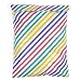 Inspired Mailers - Poly Mailers 10x13-100 Pack - Pastel Stripes - Mailing Bags - Cute Bags for Packaging - Shirt Packaging Bags - Packing Envelopes for Shipping