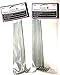 ALAZCO 20pc Galvanized Steel Tent Pegs - Garden Stakes -Heavy Duty - Rust Free