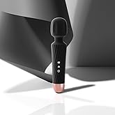 Gladay Personal Massager - Powerful Performance, Fast Charging with 3Hrs Runtime - Compact Size, Quiet Waterproof Cordless - 20 Speeds 8 Modes for Neck, Back & Full Body Muscle Relaxation Gift (Black)