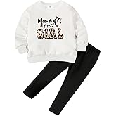 Petroglyphkids Infant Toddler Baby Girls Clothes Outfits,2 Piece Cute Fall Long-sleeve Top and Pants