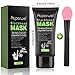 Blackhead Remover Mask Black Mask - Auperwel Purifying Quality Peel off Charcoal Deep Cleaning Mud Facial Mask 2.11 ounce (black mask with brush)