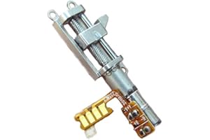 Acxico 1Pcs Mini Micro 4mm 5V 2-Phase 4-Wire Precision Planetary Gearbox Gear Stepper Motor Screw Metal Slider Nut