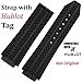 26mm x 19mm Strap to fit Hublot Big Bang Tier Men's Watch Band Replacement Strap of Hublot Style