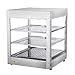 Koval Inc. Commercial 3 Tier Food Warmer Display Case Pizza Cabinet