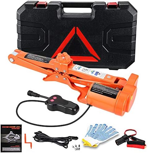 Cric Elettrico 5Ton 12V Per Auto E SUV - Sollevamento Da 15 A 45 Cm, Con Luce LED E Custodia - Foto 4