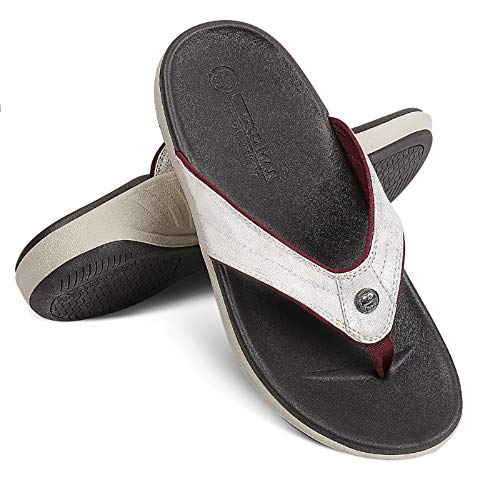Flip Flops for Women with Arch Support Memory Foam Flip Flop Thong