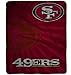 The Northwest Company NFL San Francisco 49ers Sherpa Throw Blanket, 50