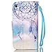 iPhone 4S Case,iPhone 4 Case,JanCalm [Wrist Strap Design][Kickstand] Pattern Premium PU Leather Wallet [Card/Cash Slots] Flip Cover for iPhone 4/4SIncluding-ONE Crystal Pen (Aeolian bells)
