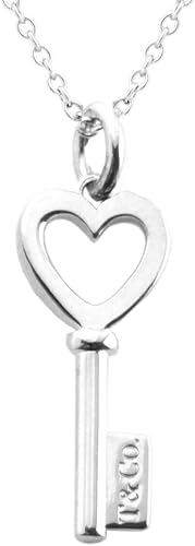 Amazon ティファニー Tiffany スターリングシルバー T Co ハート キー ペンダント 鍵モチーフ ネックレス 41cm 並行輸入品 ネックレス 通販
