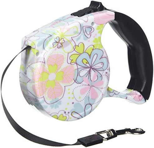 AyTaurus ZJB-Leash01-Sxh Retractable Dog Leash Various Colors Choosing, Around 16.5' Long Polishing Plastic Body with Automatic Dacron Leash, Running Traction Belt Pet Hauling Cable Leads