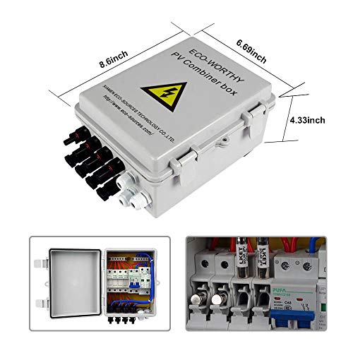 image for ECO LLC 3000W Off Grid Solar Panel Kit 48V Complete Solar System Inclu