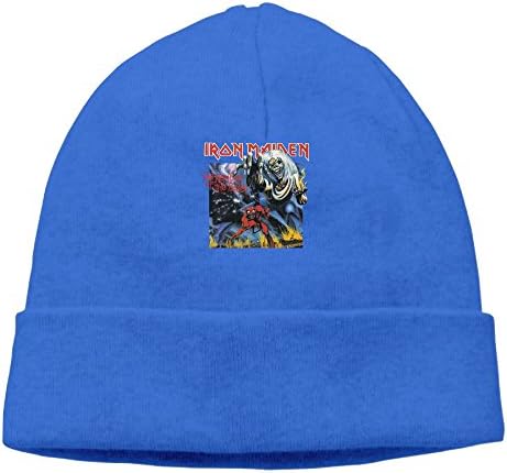 Iron Maiden The Number Of The Beast Cool Skull Cap Knit Hat