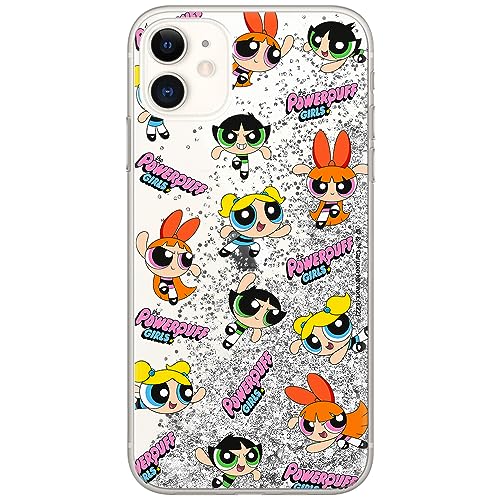 ERT GROUP Handyhülle für Apple iPhone 11 Original und offiziell Lizenziertes The Powerpuff Girls Muster The Powerpuff Girls 028 optimal an die Form des Handy angepasst, mit Glitter Overflow Effekt