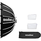 Godox S85T 85cm/33.5in Quick Release Umbrella Softbox Professional Foldable Softbox with Standard Bowen Mount & Diffusers for
