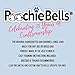 PoochieBells Handcrafted Dog Doorbell for Potty Training – Easy & Quick, Doggie-Safe USA-Made Dog Door Bell with Perfect Sound, Dog Trainer-Recommended for over 20 Years,PB-SOLIDBLACK