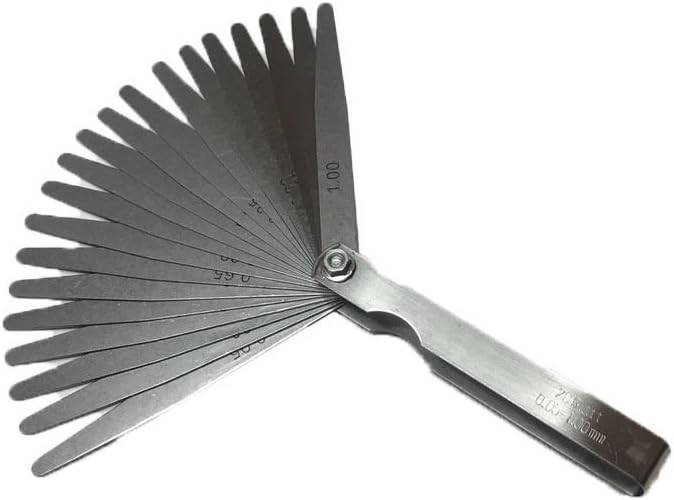 13PC FEELER / THICKNESS GAUGE TAPERED SET RANGE 0.05 - 1MM