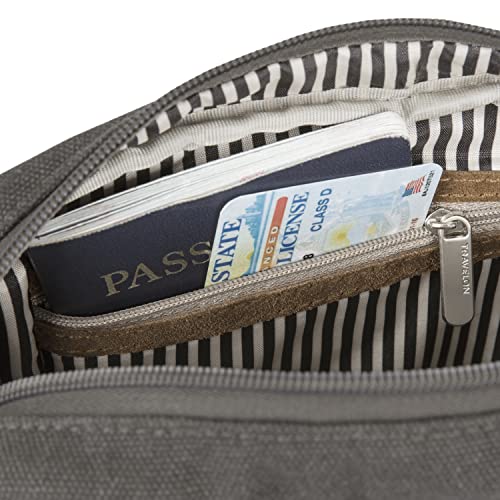 Travelon Antitheft Heritage Crossbody Bag, Pewter Pricepulse