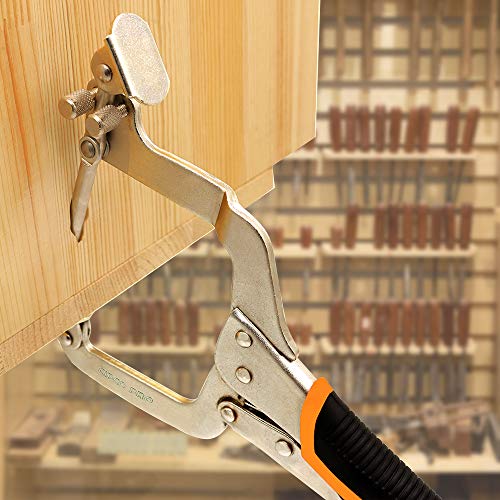 Pocket Hole Clamp 111/2 Inch (292mm) Right Angle Clamp Corner Clamp